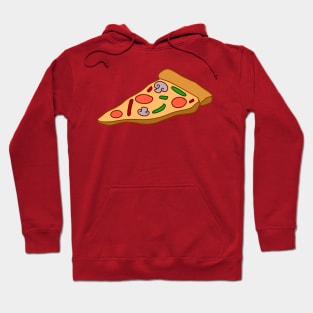 Mushroom Pizza Slice Hoodie